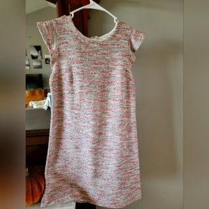 Loft tweed cap sleeve dress